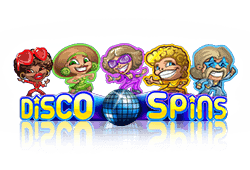 Netent - Disco Spins slot logo