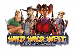 Netent Wild Wild West: The Great Train Heist logo