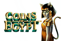 Netent - Coins of Egypt slot logo