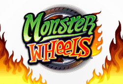 Microgaming - Monster Wheels slot logo