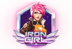 Play'n GO - Iron Girl slot logo