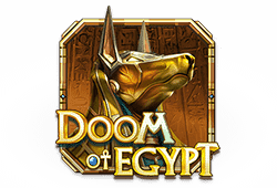 Play'n GO - Doom of Egypt slot logo