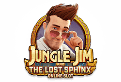 Microgaming - Jungle Jim and the Lost Sphinx slot logo