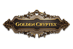 Red tiger gaming - Golden Cryptex slot logo