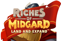 Netent - Riches of Midgard: Land and Expand slot logo