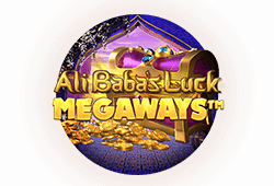 Red tiger gaming - Ali Baba's Luck Megaways slot logo