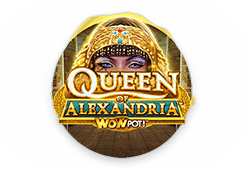 Play Queen of Alexandria WowPot! bitcoin slot for free