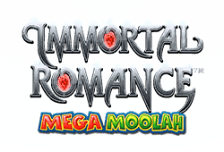 Microgaming Immortal Romance Mega Moolah logo