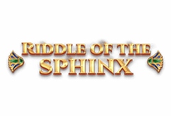Red tiger gaming Play Riddle of the Sphinx bitcoin slot logo