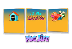 hacksaw gaming - Pug Life slot logo